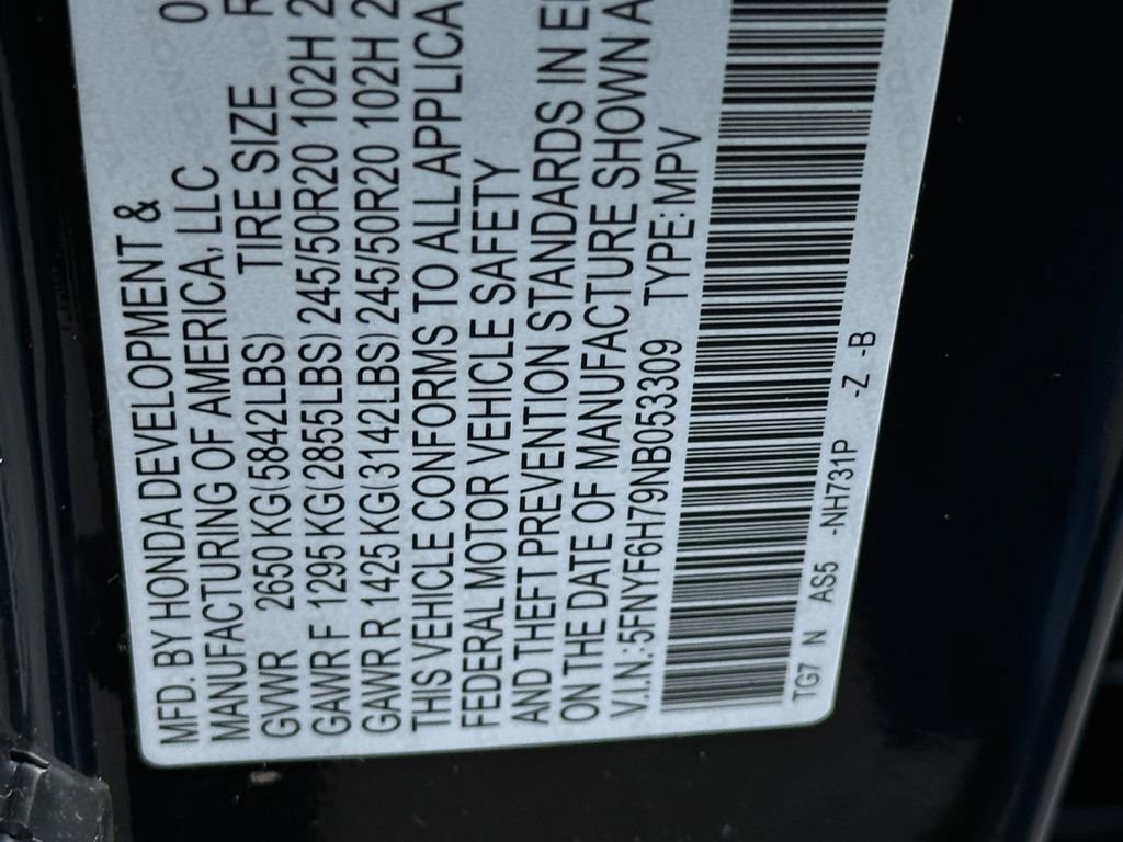 Used 2022 Honda Pilot Black Edition image 26