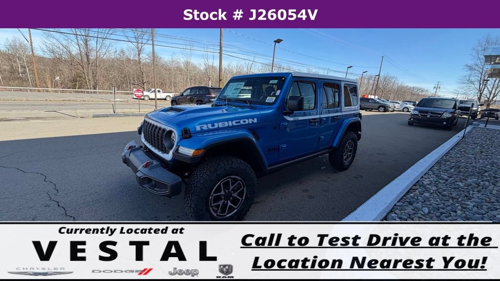 New 2026 Jeep Wrangler Unlimited Rubicon w/ Whitecap Package AWD/4WD image 13