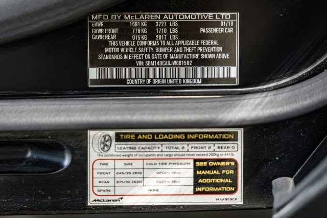 Used 2018 McLaren 720S Performance image 52