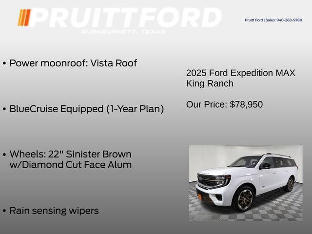 Used 2025 Ford Expedition Max King Ranch AWD/4WD image 19