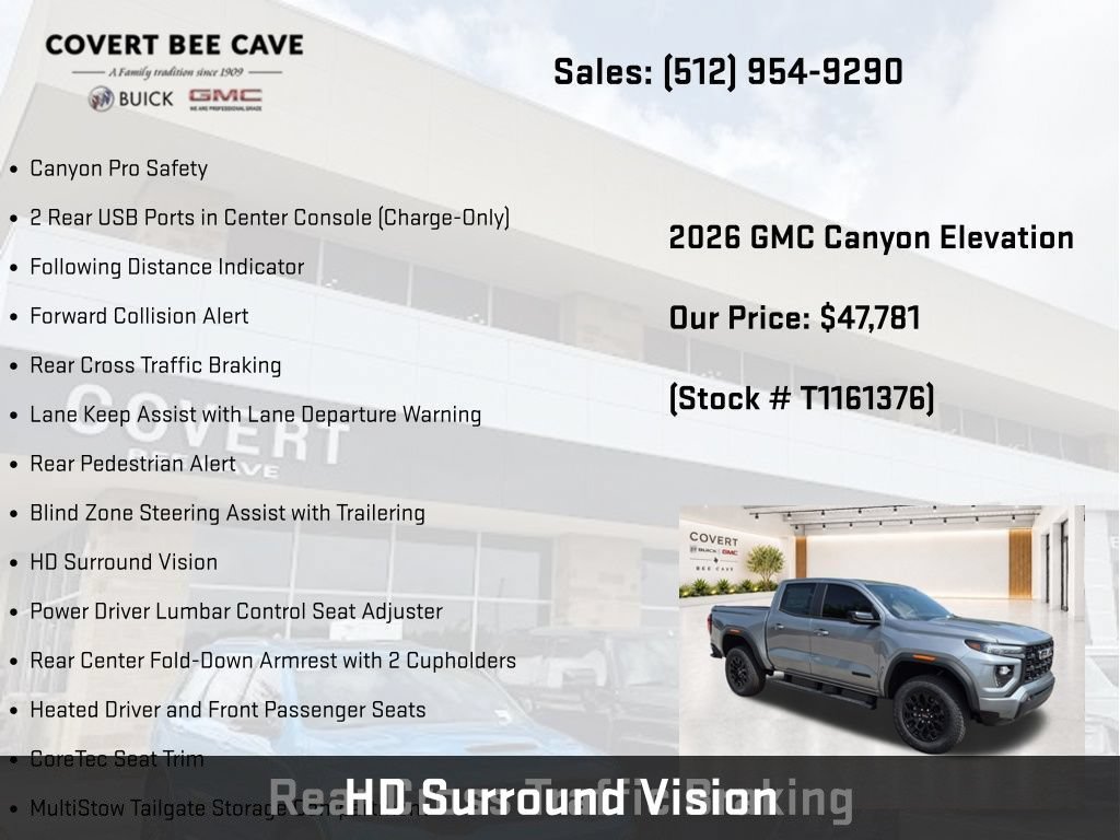 New 2026 GMC Canyon Elevation w/ Convenience Package AWD/4WD image 43