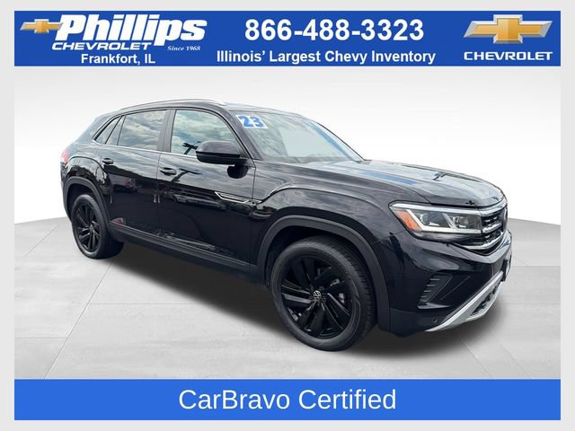 Used 2023 Volkswagen Atlas Cross Sport SE w/ Black Wheel Package AWD/4WD 360° Tour