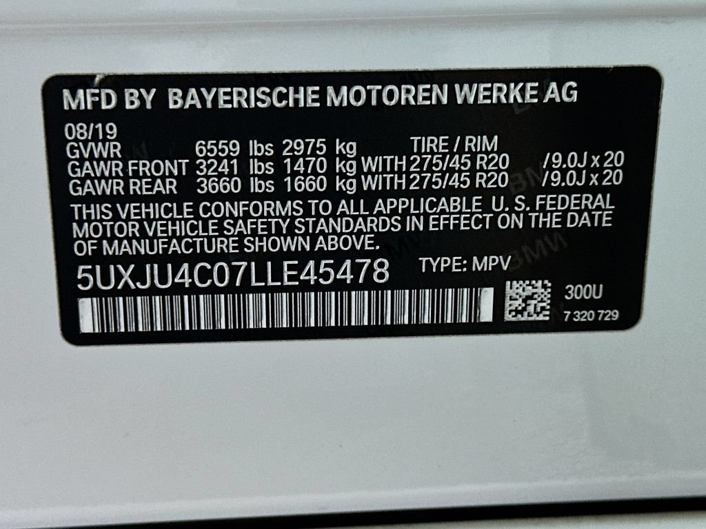 Used 2020 BMW X5 M50i w/ Premium Package AWD/4WD image 33