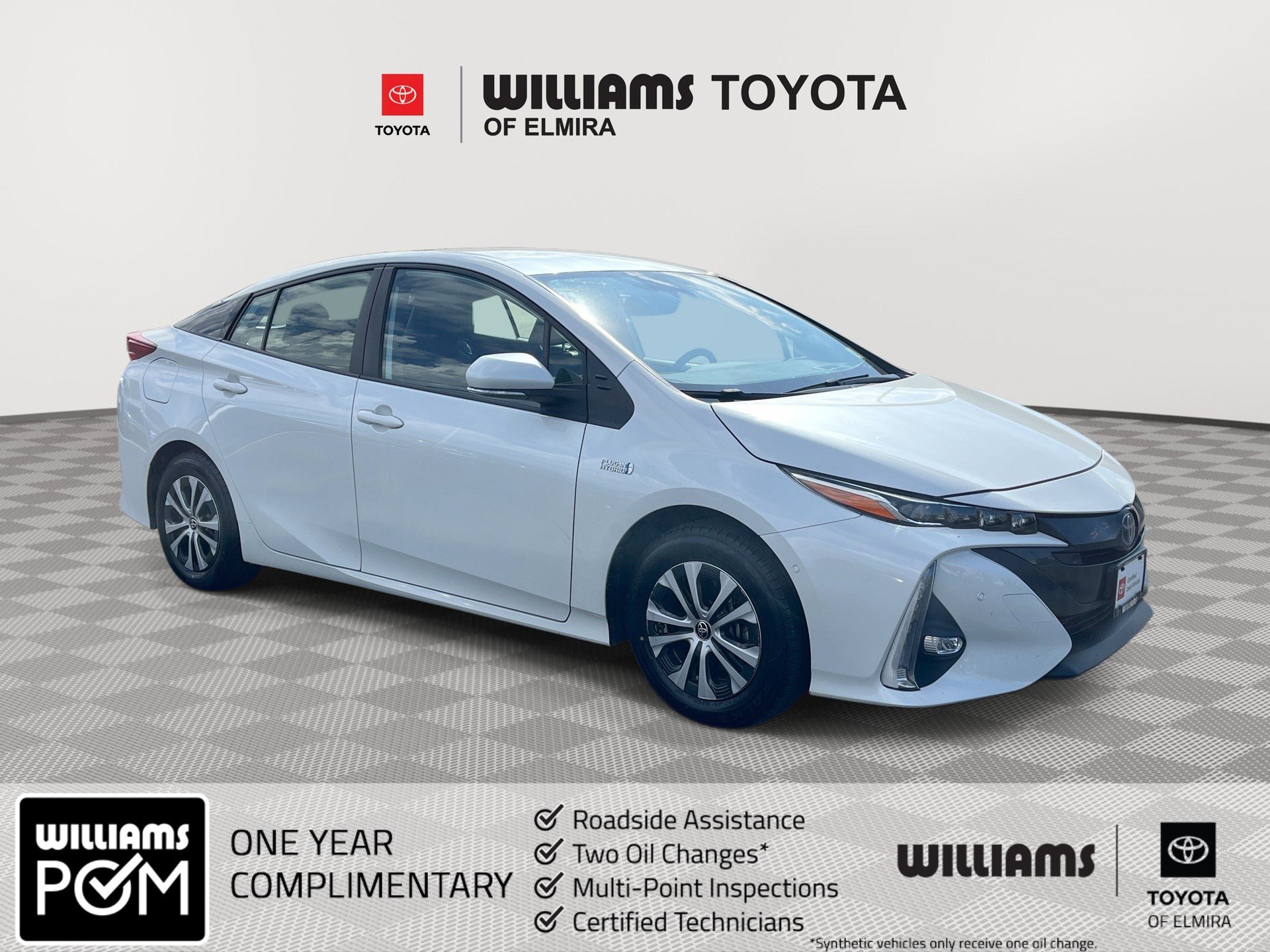 Certified 2021 Toyota Prius Prime Limited FWD image 1