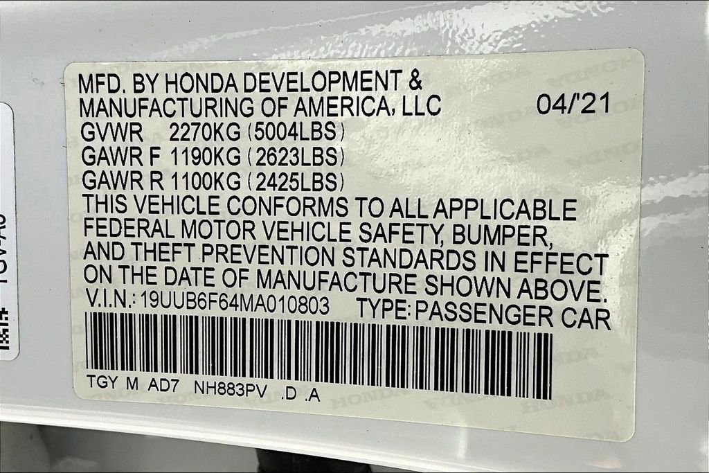 Used 2021 Acura TLX SH-AWD w/ Advance Package image 40