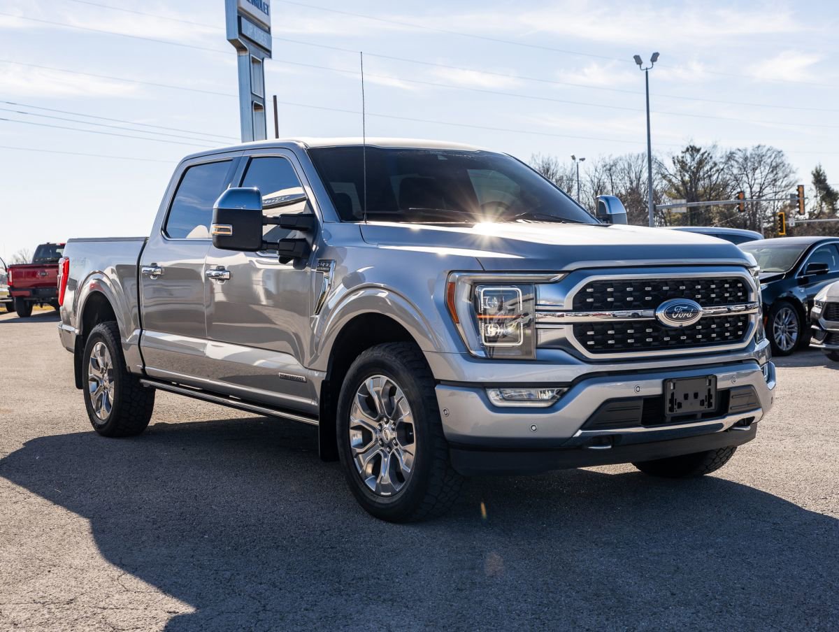 Used 2021 Ford F150 Platinum w/ Equipment Group 701A High image 3