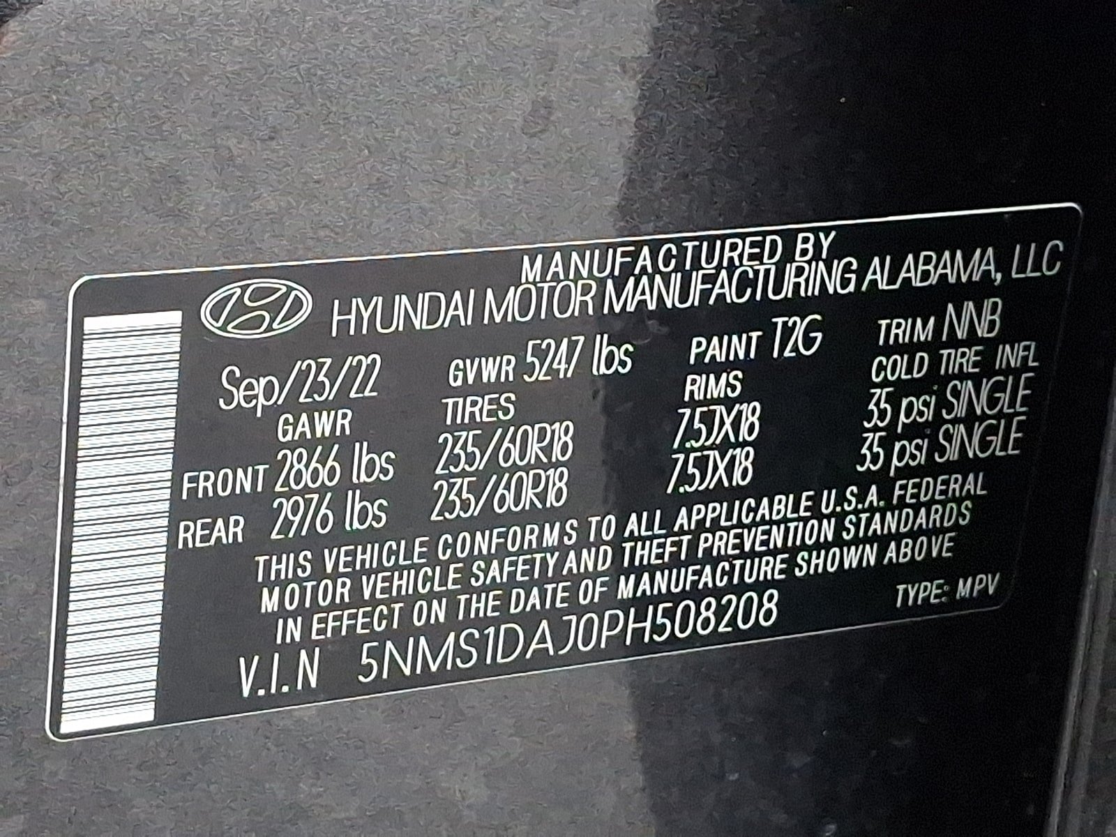 Certified 2023 Hyundai Santa Fe SE AWD/4WD image 28