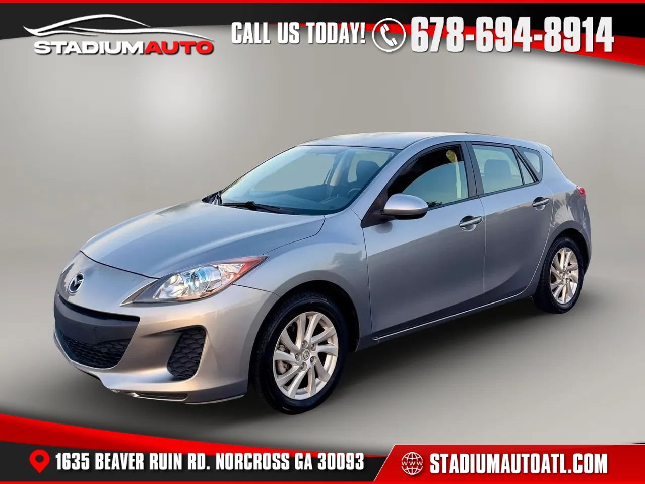 Used 2012 MAZDA MAZDA3 i Touring FWD image 1