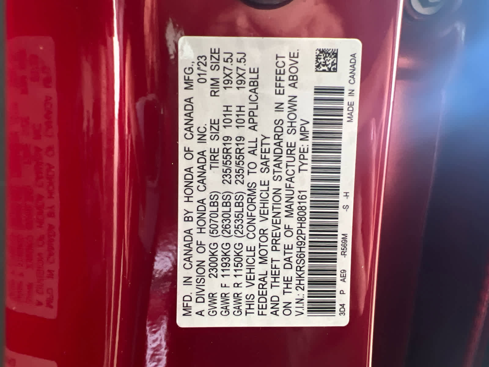 Used 2023 Honda CR-V Sport Touring image 22