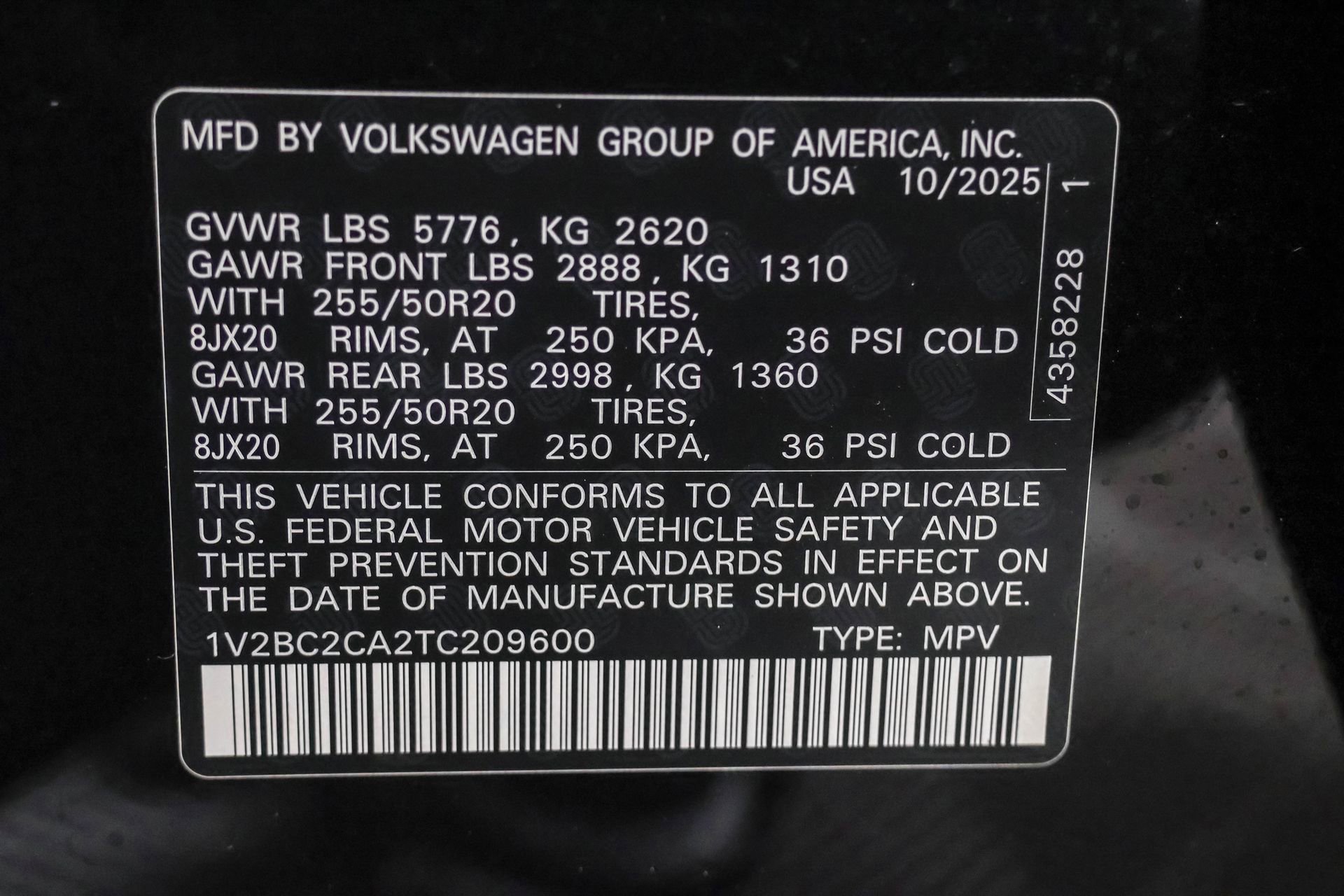 New 2026 Volkswagen Atlas Cross Sport SEL image 49