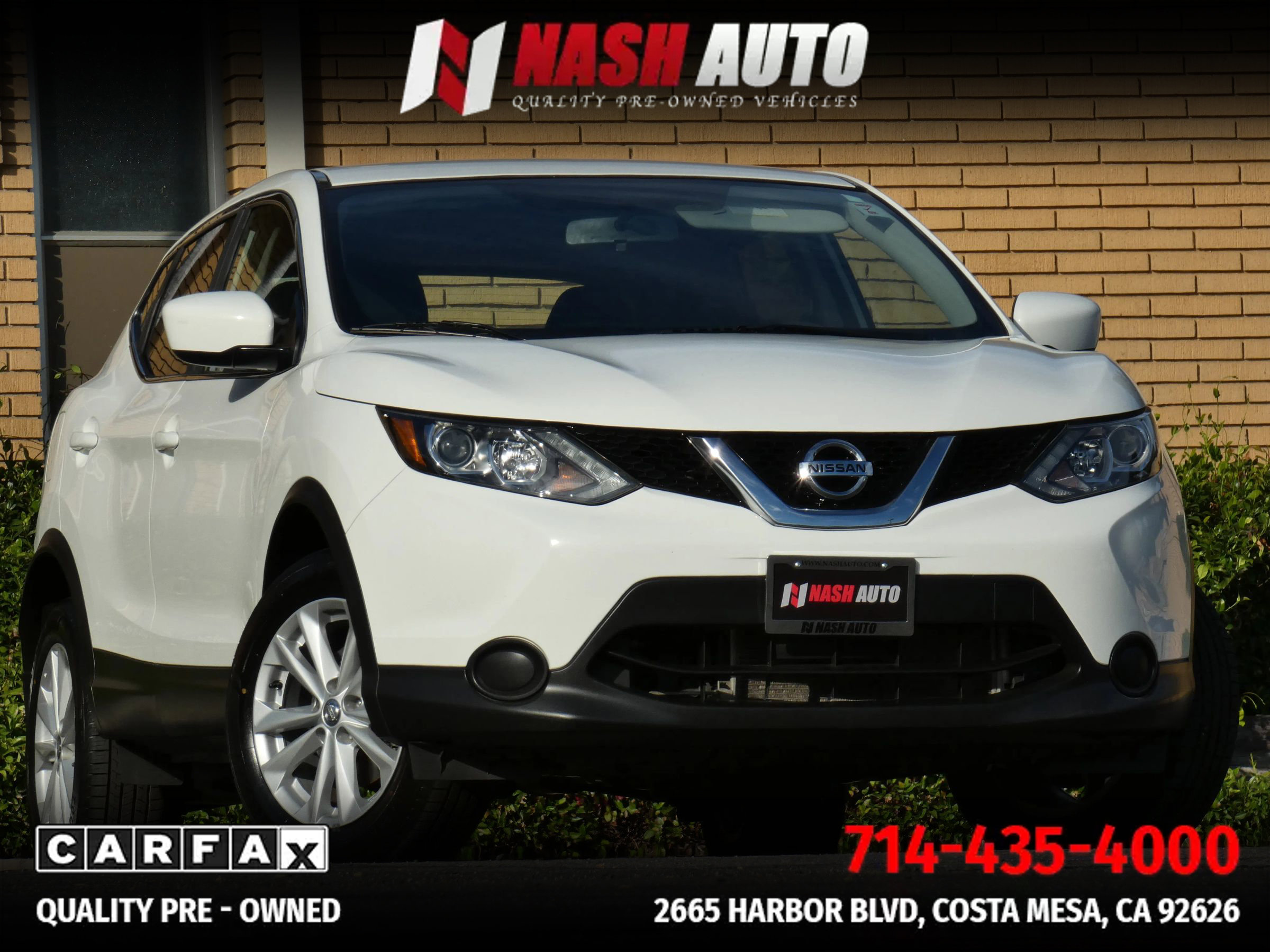 Used 2017 Nissan Rogue Sport S w/ S Appearance Package