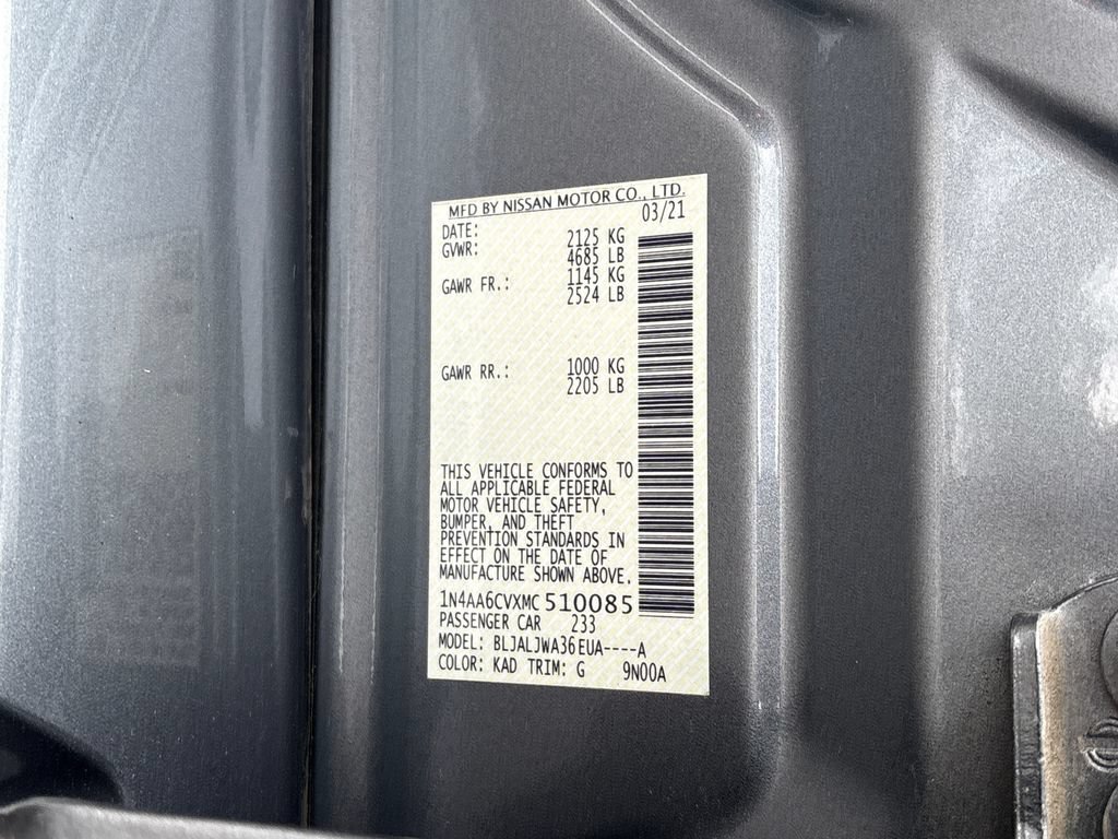 Used 2021 Nissan Maxima 3.5 SV w/ Floor Mat Group FWD image 28