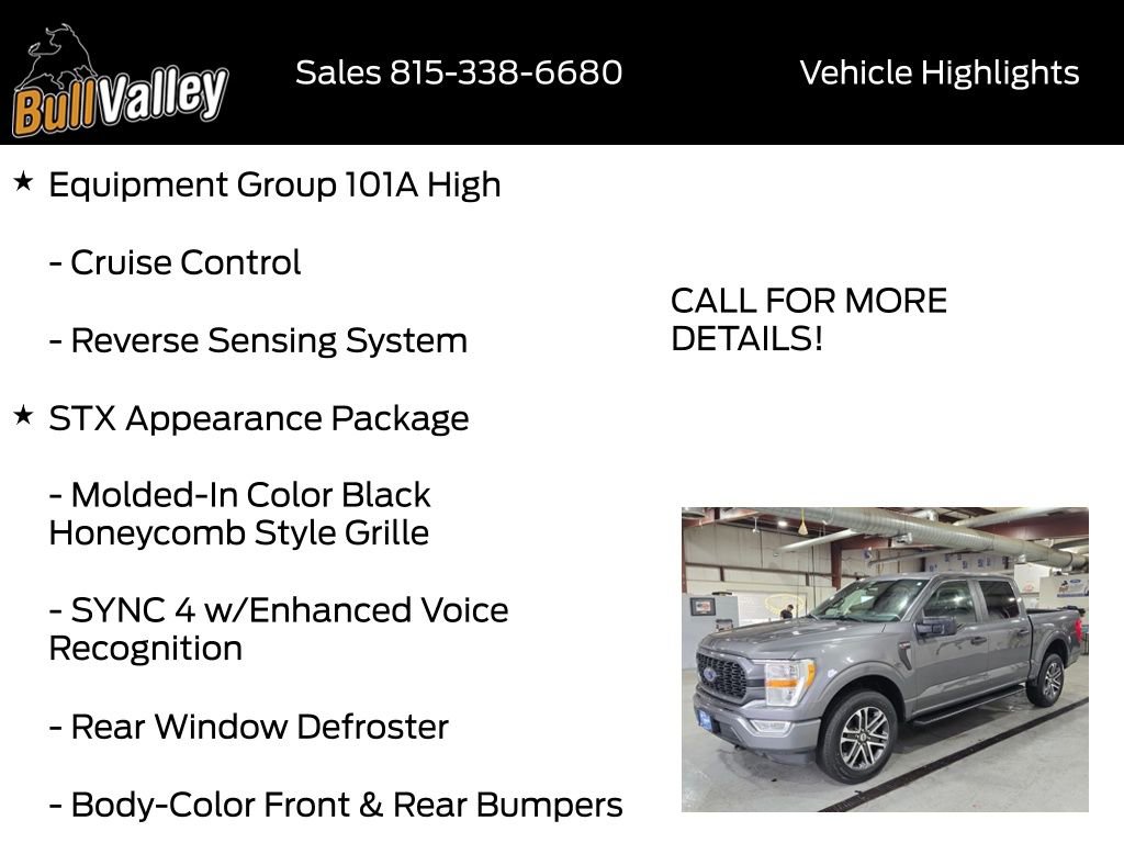 Certified 2022 Ford F150 XL w/ STX Appearance Package image 9