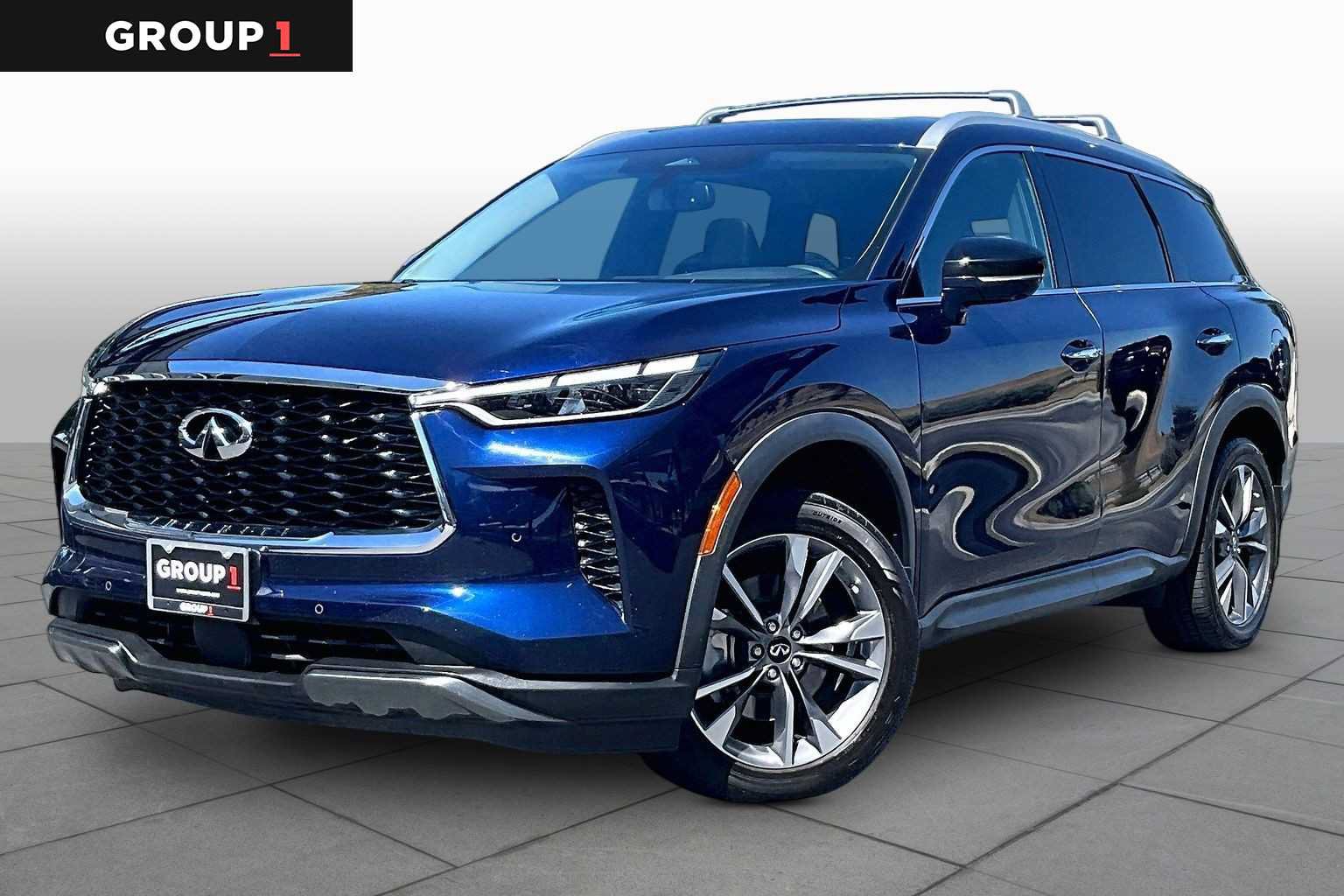 Used 2022 INFINITI QX60 Luxe w/ Cargo Package FWD image 1