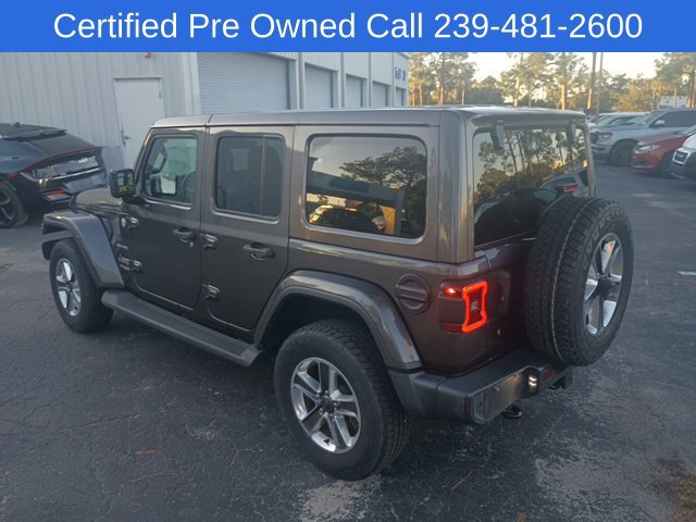 Certified 2020 Jeep Wrangler Unlimited Sahara AWD/4WD image 3