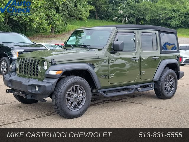 Used 2024 Jeep Wrangler Unlimited Sport AWD/4WD image 1