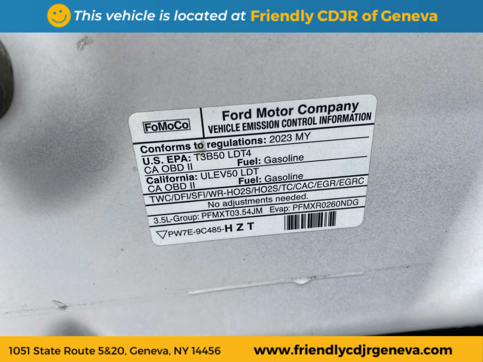 Used 2023 Ford F150 Tremor w/ Equipment Group 402A High image 27