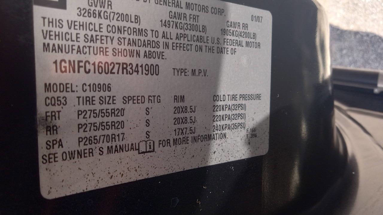 Used 2007 Chevrolet Suburban LTZ w/ LTZ Preferred Equipment Group image 18