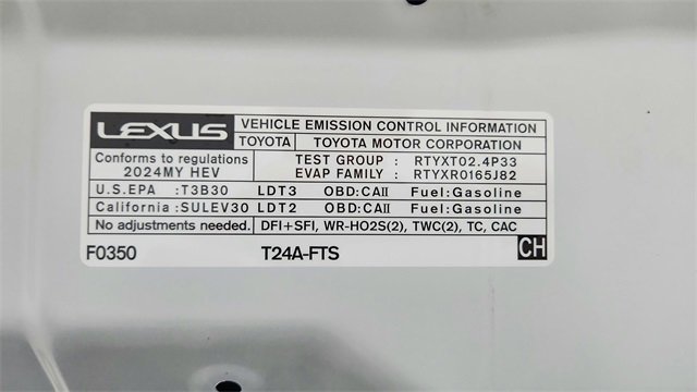 Used 2024 Lexus TX 500h AWD w/ Technology Package image 64