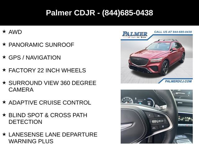 Used 2025 Genesis GV70 3.5T Sport w/ Sport Advanced Package image 6