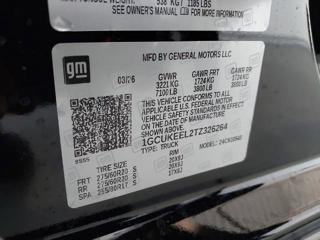 New 2026 Chevrolet Silverado 1500 RST w/ RST All Star Premium Package image 34