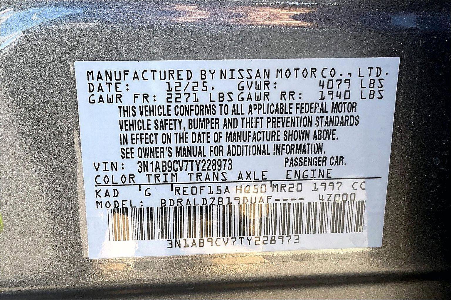 New 2026 Nissan Sentra SV w/ SV Convenience Package image 14