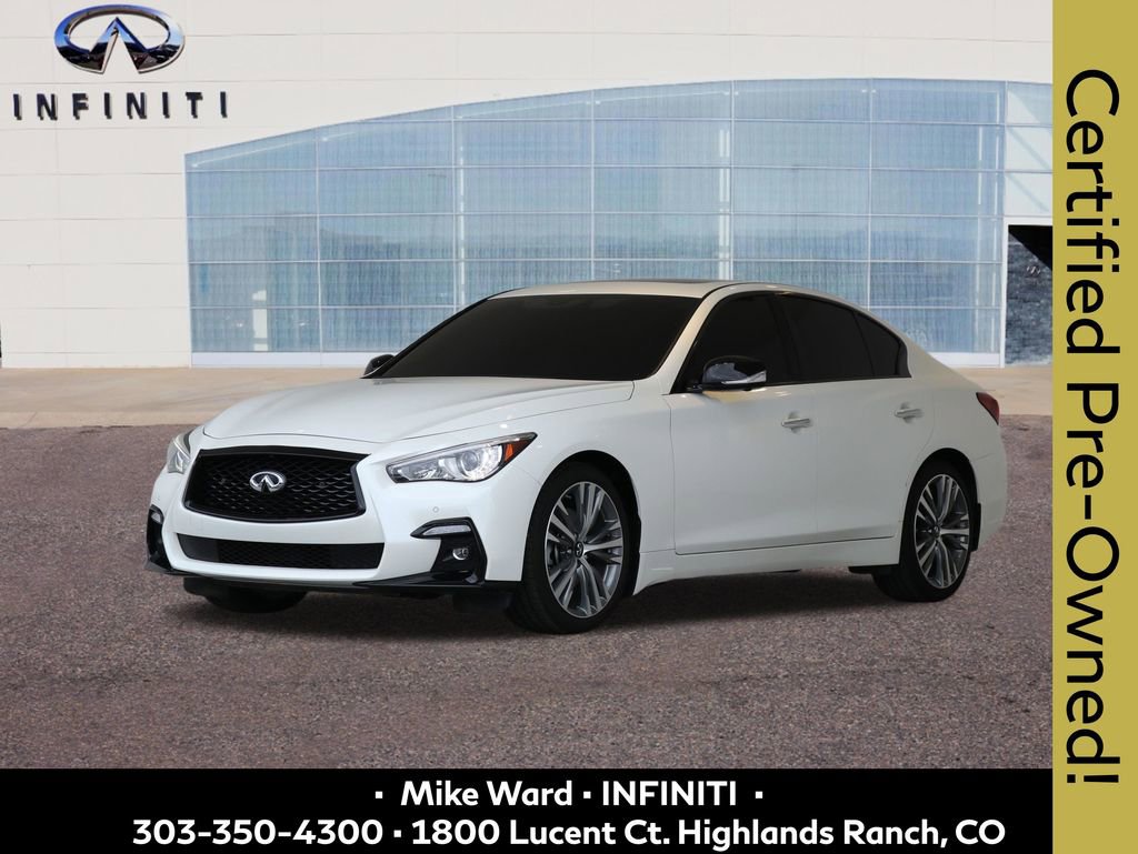 Certified 2024 INFINITI Q50 Sensory