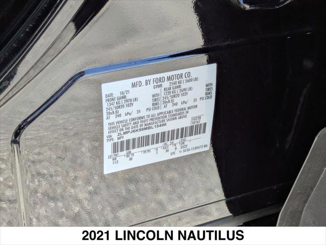 Certified 2021 Lincoln Nautilus Reserve w/ Cargo Utility Package image 29