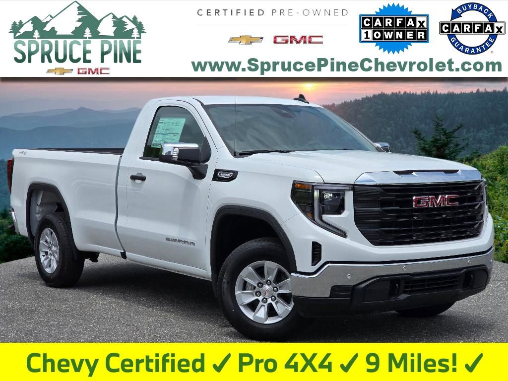 Certified 2024 GMC Sierra 1500 Pro w/ Pro Value Package