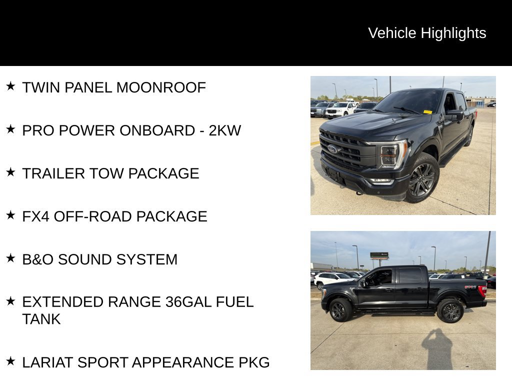 Used 2023 Ford F150 Lariat w/ Equipment Group 502A High AWD/4WD image 5
