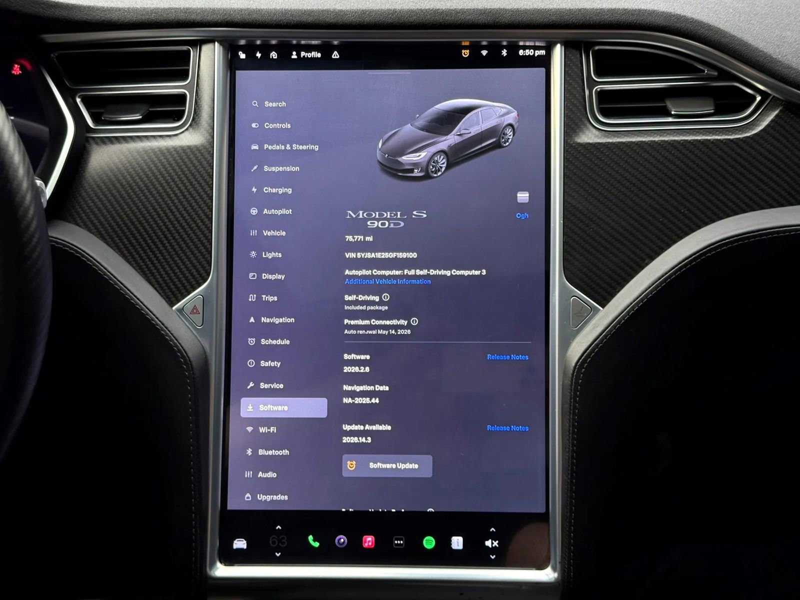 Used 2016 Tesla Model S 90D AWD/4WD image 14