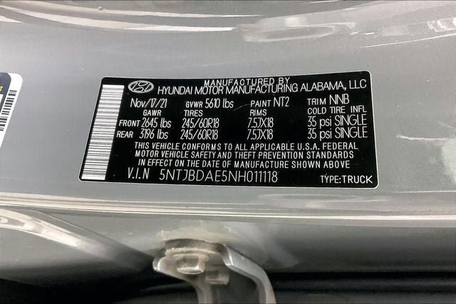 Certified 2022 Hyundai Santa Cruz SEL w/ Cargo Package AWD/4WD image 32