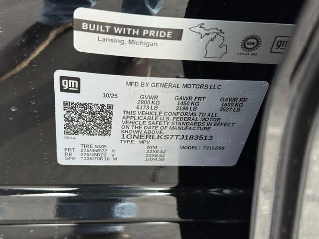 New 2026 Chevrolet Traverse RS w/ LPO, Floor Liner Package image 20