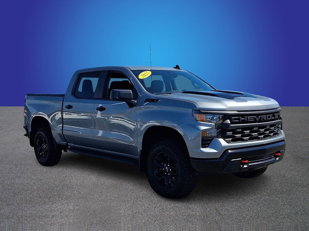 Used 2025 Chevrolet Silverado 1500 Custom Trail Boss w/ LPO, Dark Essentials Package image 3