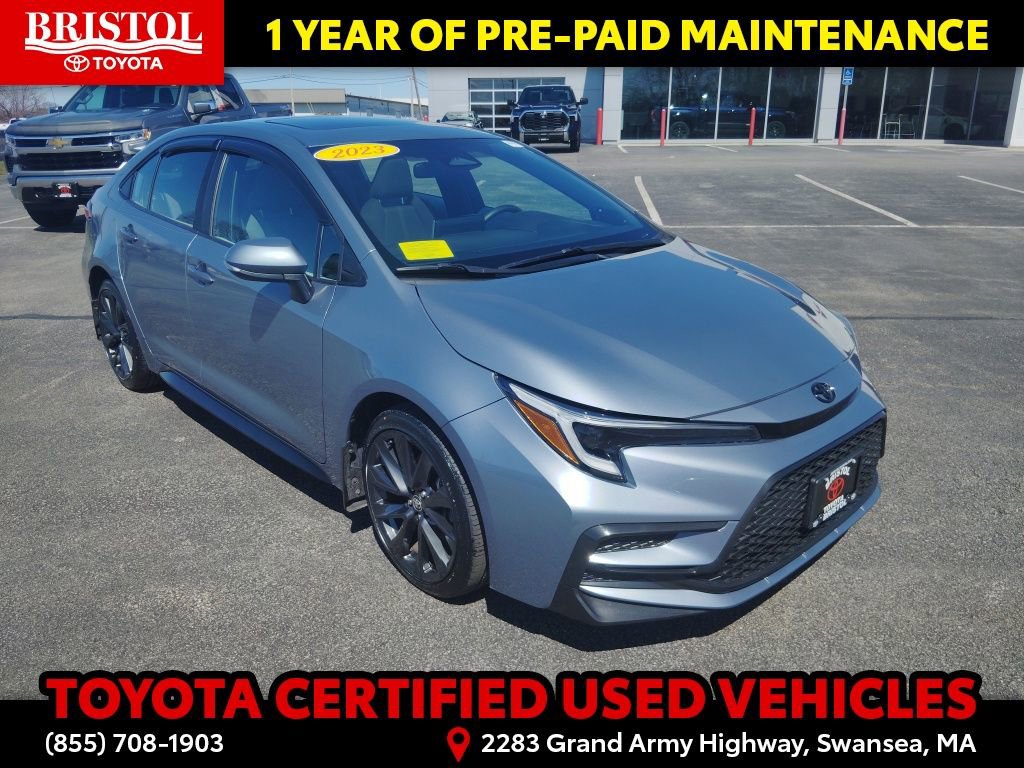 Certified 2023 Toyota Corolla SE w/ SE Premium Package image 1