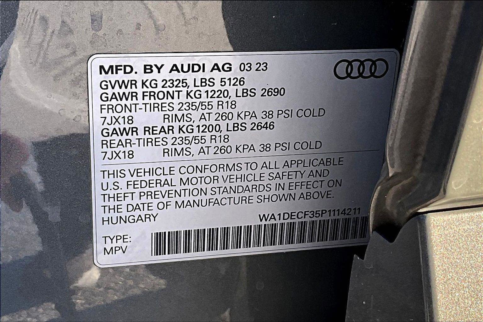 Used 2023 Audi Q3 2.0T Premium image 15