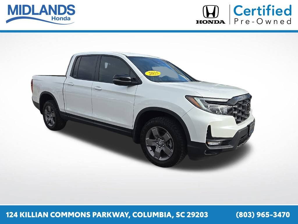 Certified 2025 Honda Ridgeline TrailSport