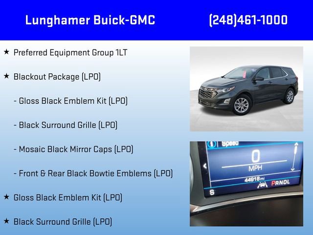 Used 2021 Chevrolet Equinox LT w/ LPO, Blackout Package image 6