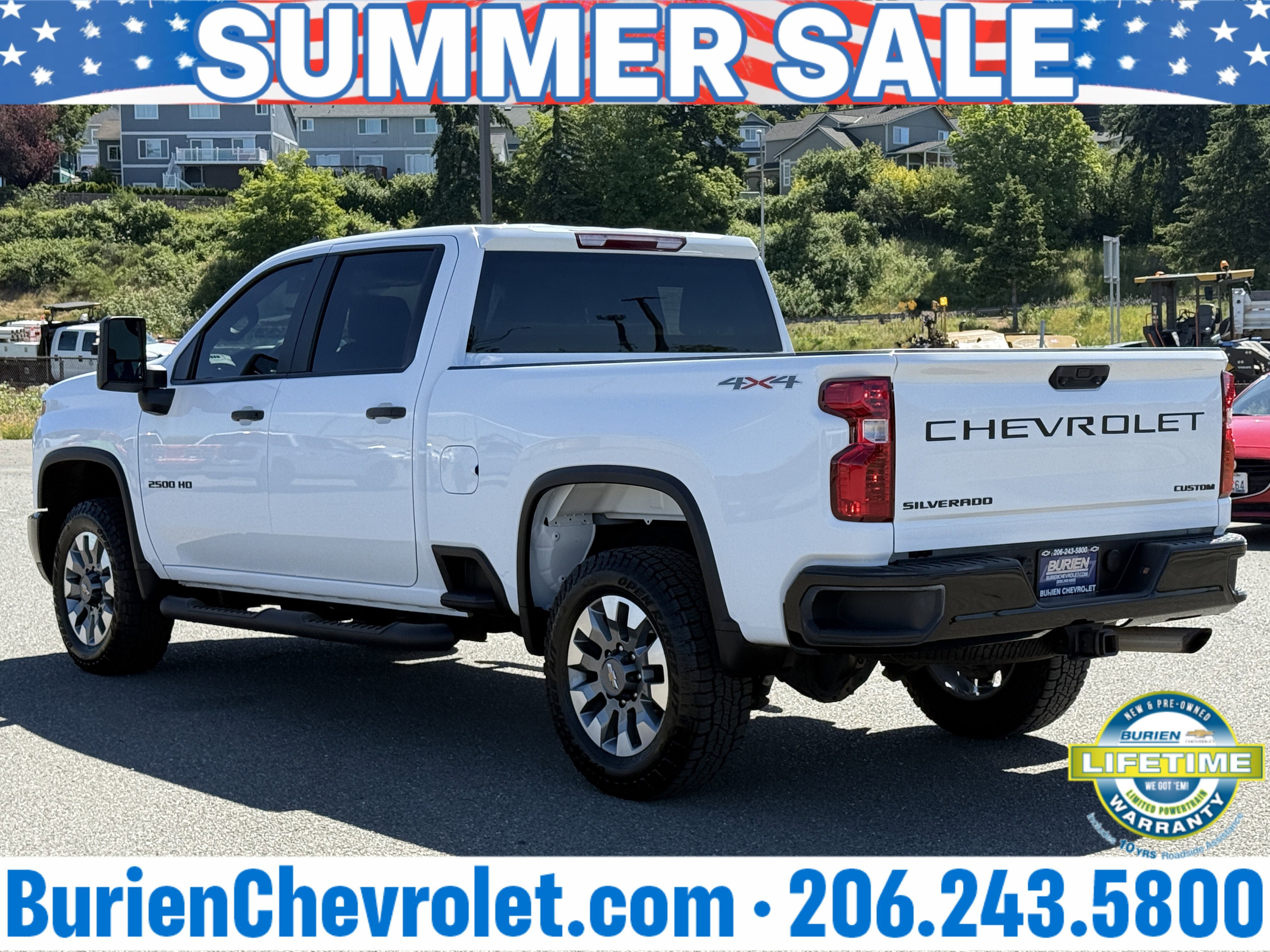 Used 2024 Chevrolet Silverado 2500 Custom w/ Custom Convenience Package AWD/4WD image 3