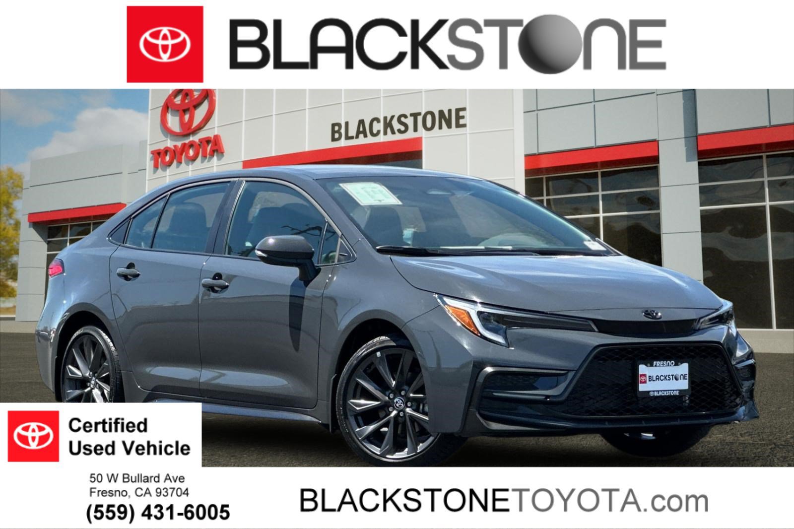 Certified 2026 Toyota Corolla SE w/ SE Package FWD image 1