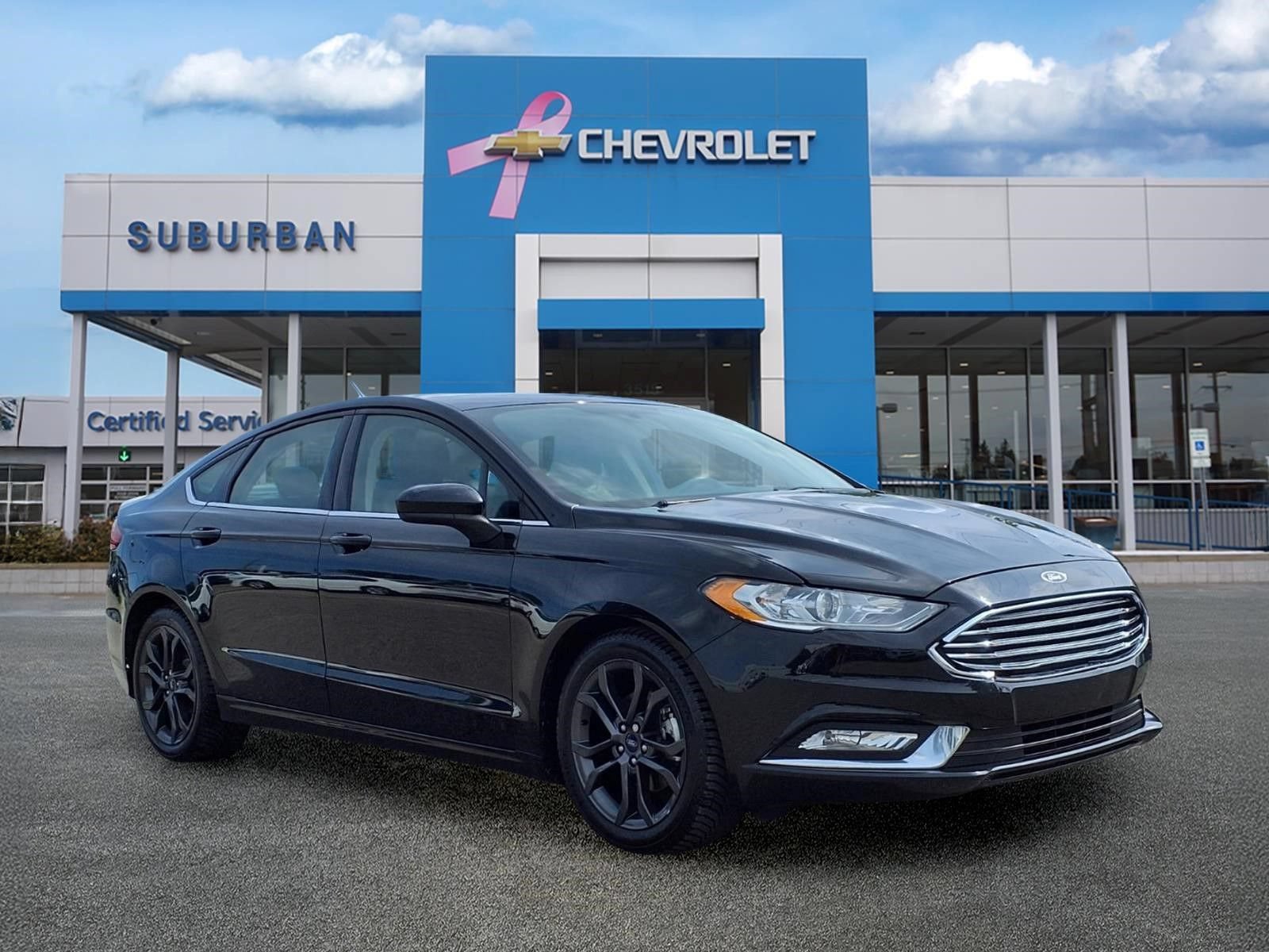 Used 2018 Ford Fusion SE w/ Equipment Group 201A FWD image 3