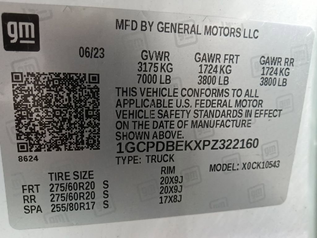 Used 2023 Chevrolet Silverado 1500 Custom w/ 2.7L Blackout Package image 32