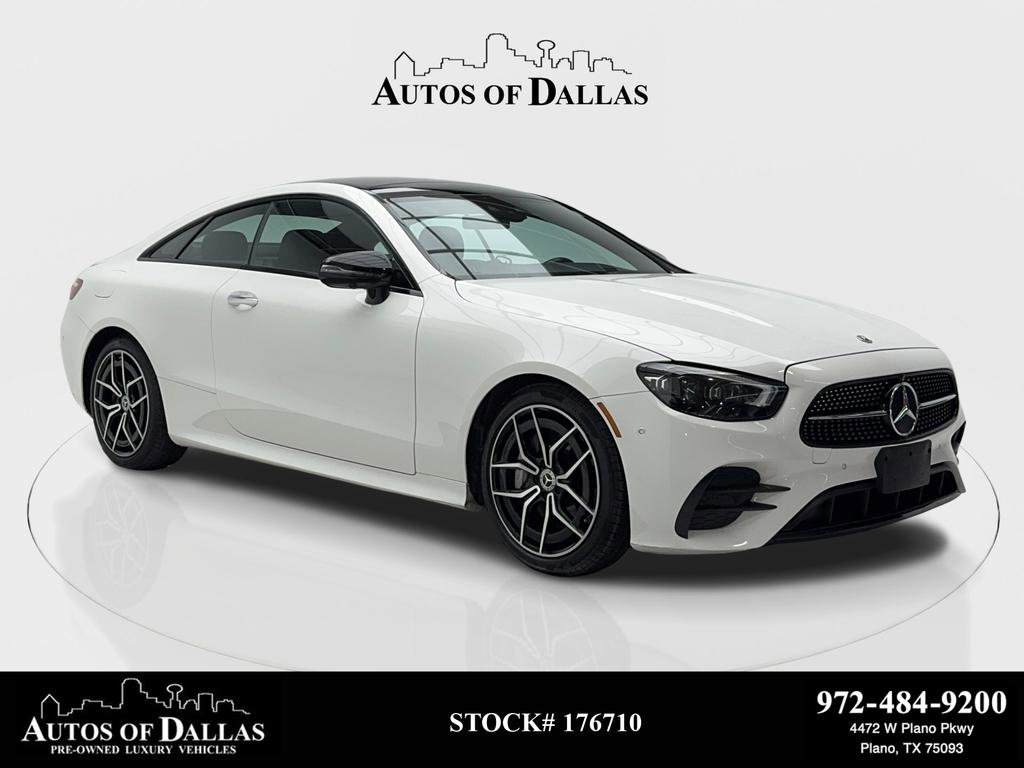 Used 2022 Mercedes-Benz E 450 4MATIC Coupe w/ AMG Line image 1