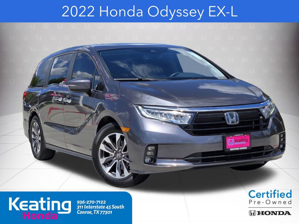 Certified 2022 Honda Odyssey EX-L