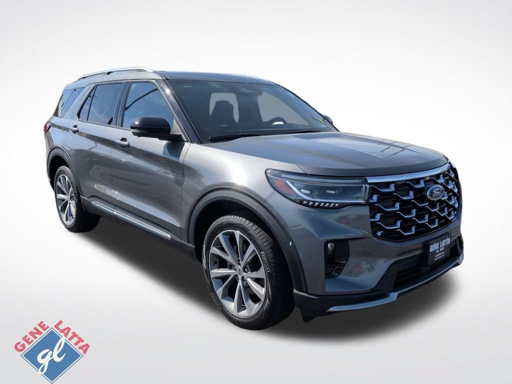 Certified 2025 Ford Explorer Platinum w/ Ultimate Package AWD/4WD image 1