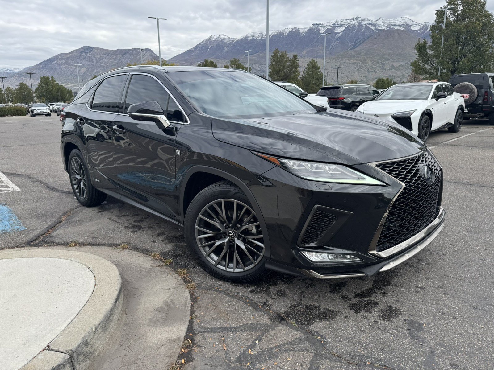 Used 2020 Lexus RX 450h F Sport w/ Accessory Package AWD/4WD image 2