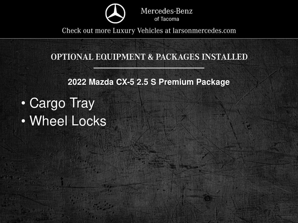 Used 2022 MAZDA CX-5 AWD 2.5 S w/ Premium Package image 3