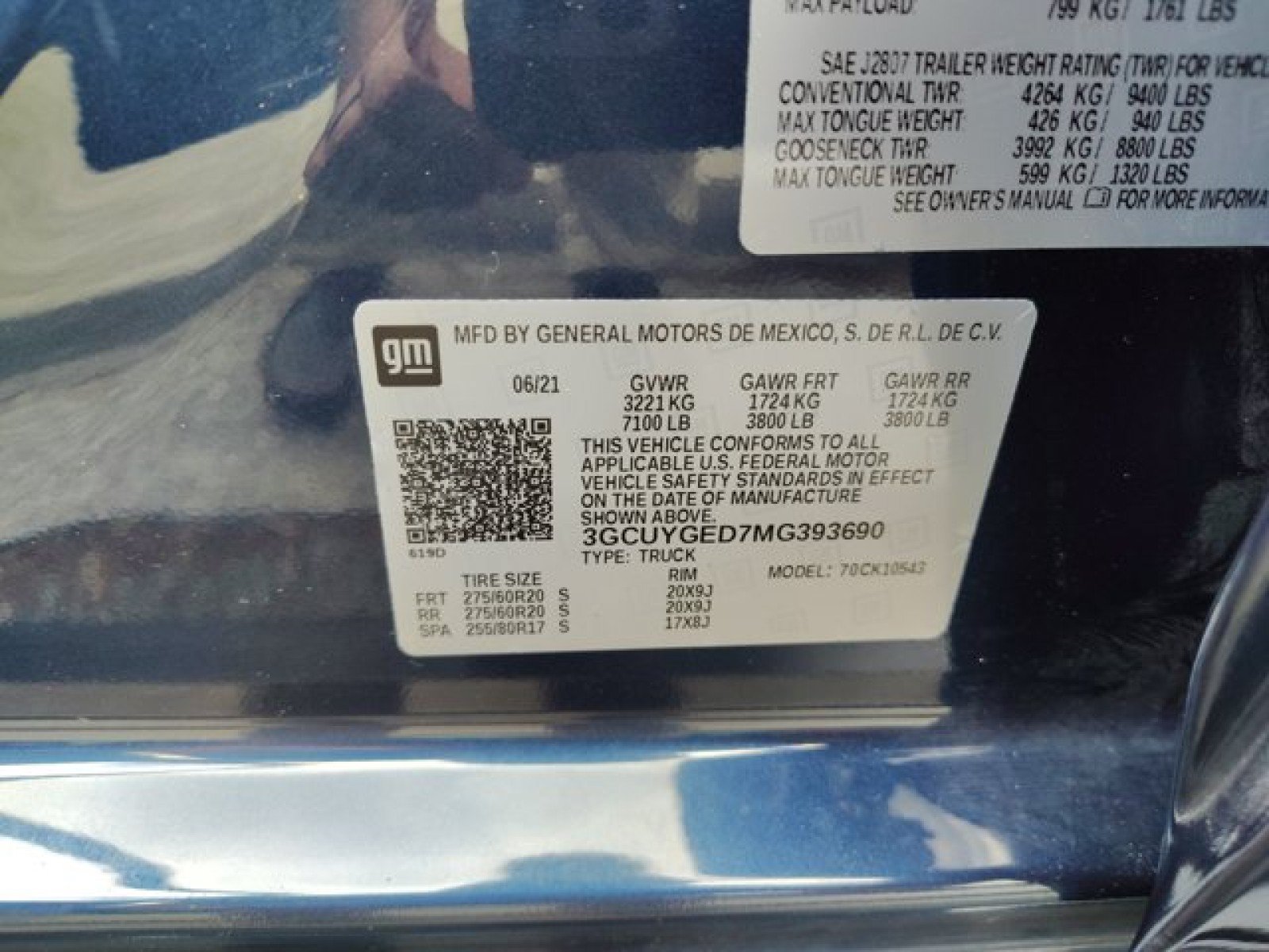 Used 2021 Chevrolet Silverado 1500 LTZ AWD/4WD image 21