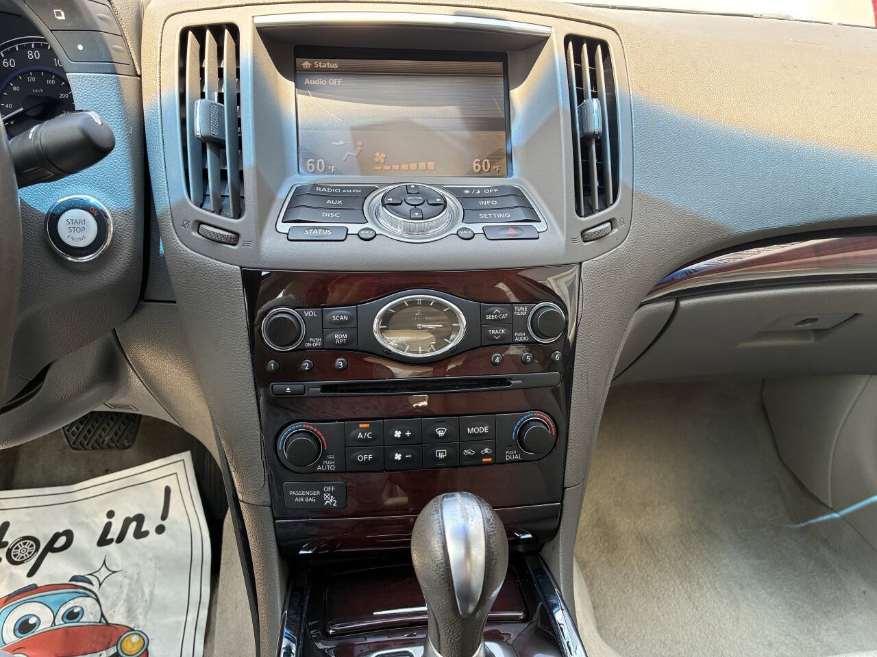 Used 2010 INFINITI G37 x Sedan w/ Premium Pkg AWD/4WD image 11
