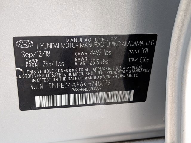 Used 2019 Hyundai Sonata SEL image 24